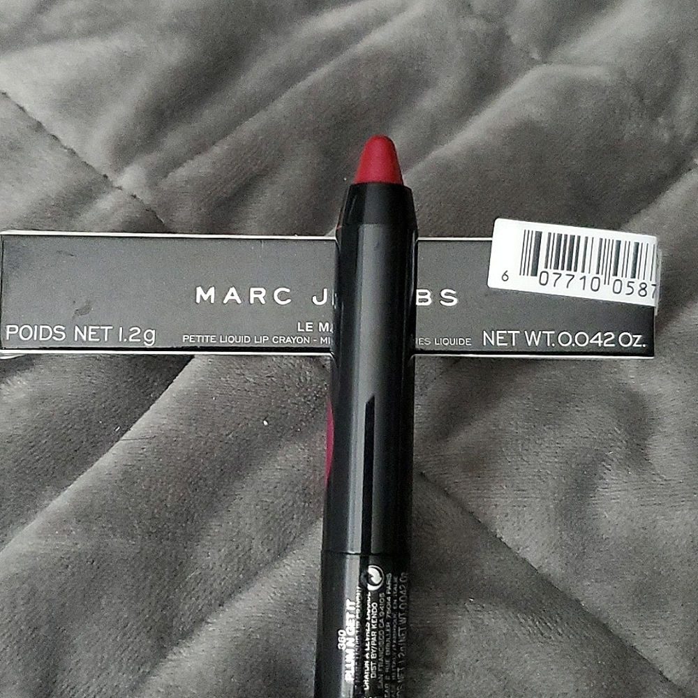 Marc Jacobs "Le Marc" Petite Liquid Lip Crayon in 360 Plum N Get It